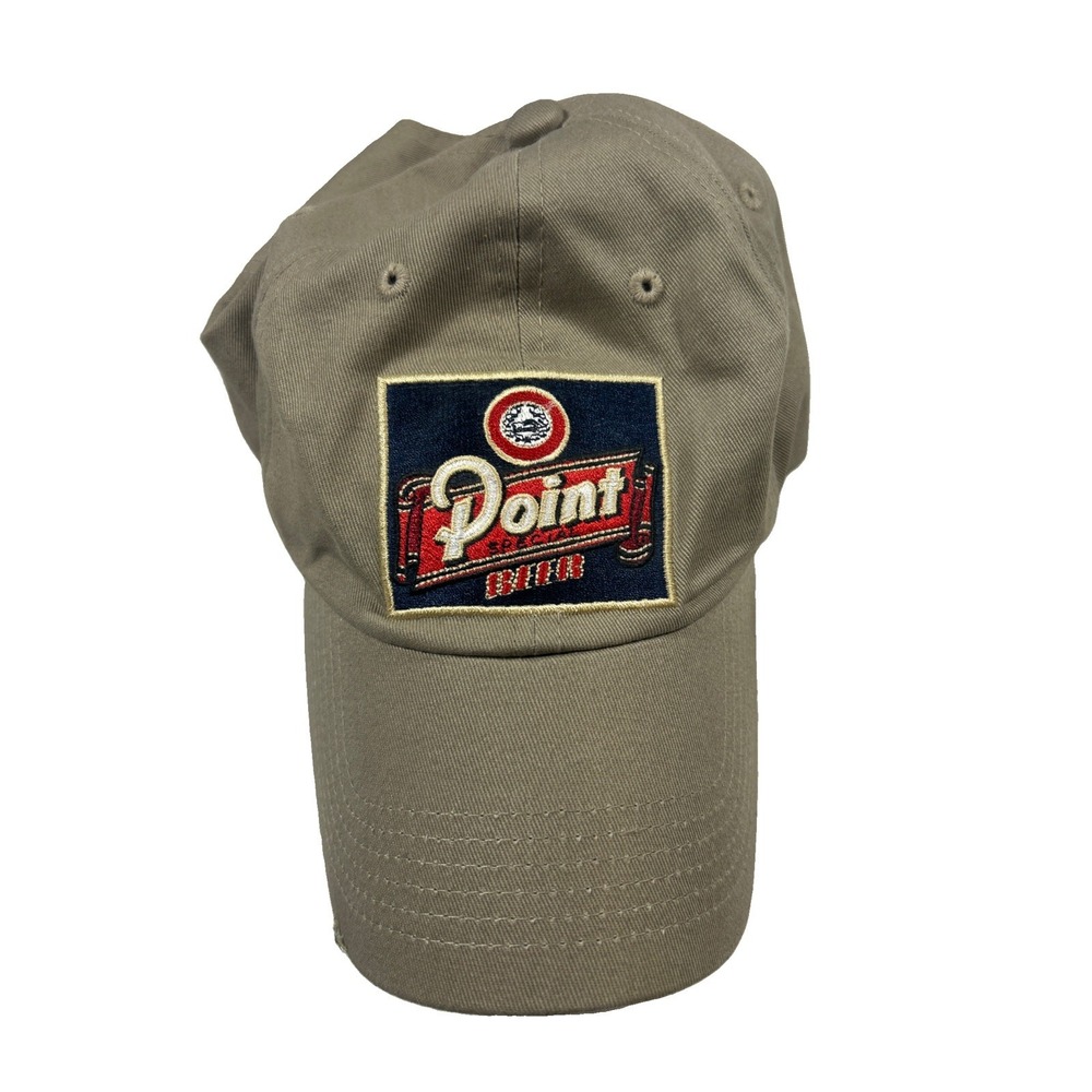 Point Beer Adjustable Baseball Cap America VTG Embroidered Baseball Cap